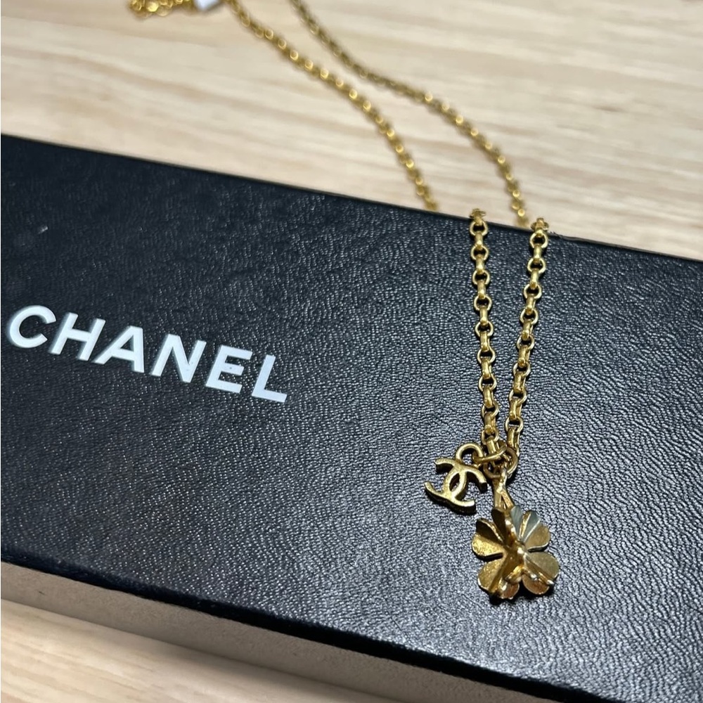 ✨ CHANEL Gold Charm Necklace ✨